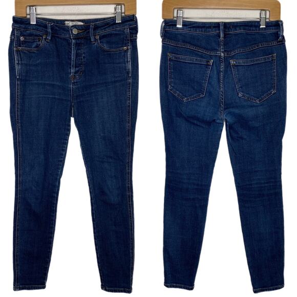 Free People Payton Mid Rise Skinny Jeans, size 26 - Picture 1 of 4